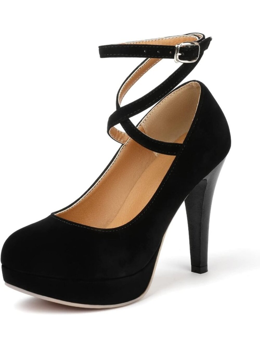 Vintage-Inspired Women's Bowtie Platform Pumps - Sexy High Heels for Any